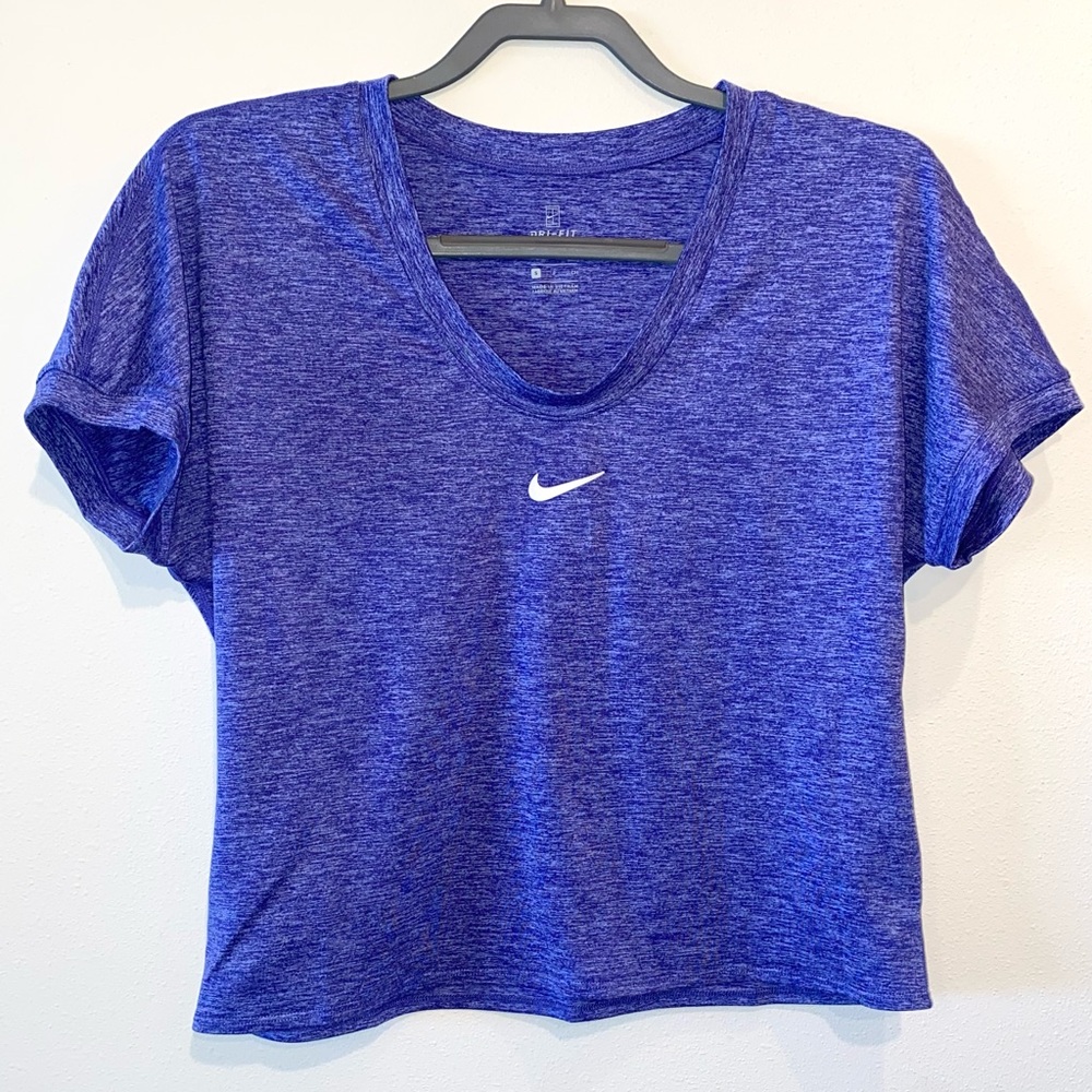 Nike Women's Blue Athletic Top